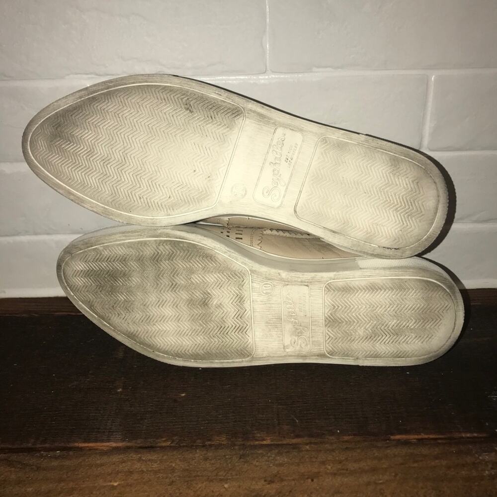 Seychelles Wheelhouse Leather Platform Sneakers 10 - Picture 7 of 7
